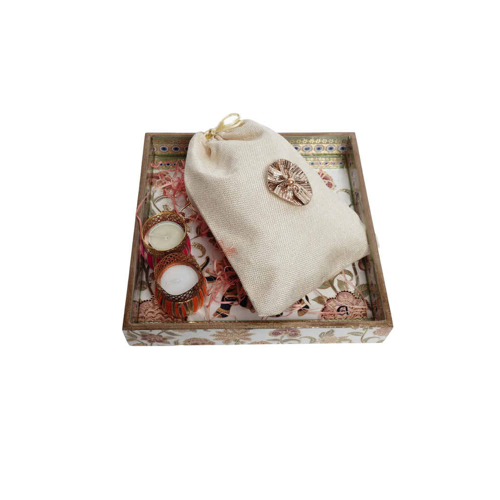 Wooden Digital Printed prayer tray