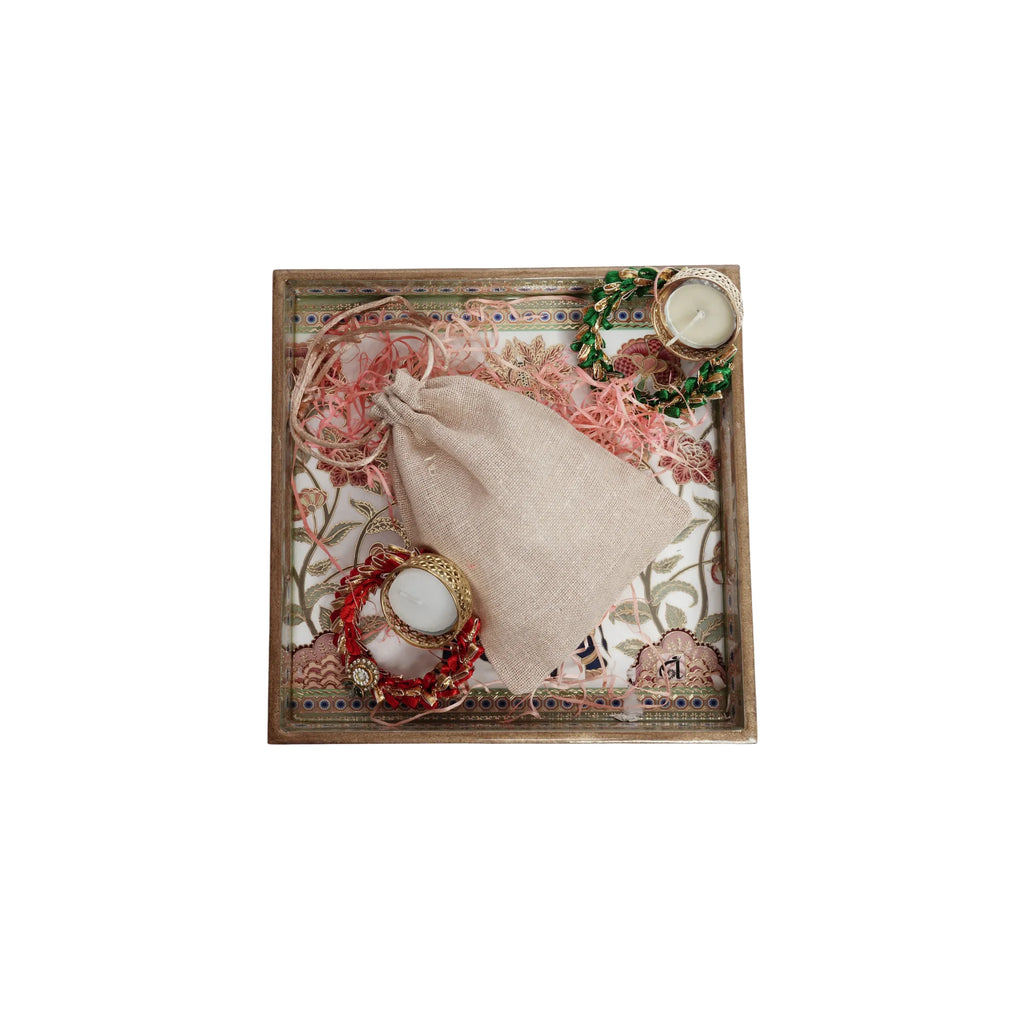 Wooden Digital Printed prayer tray