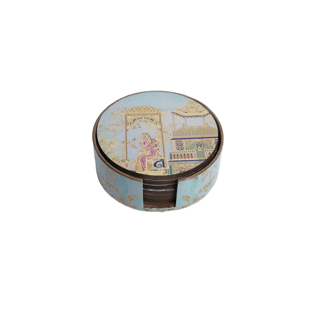 Wooden Digital Printed Coaster