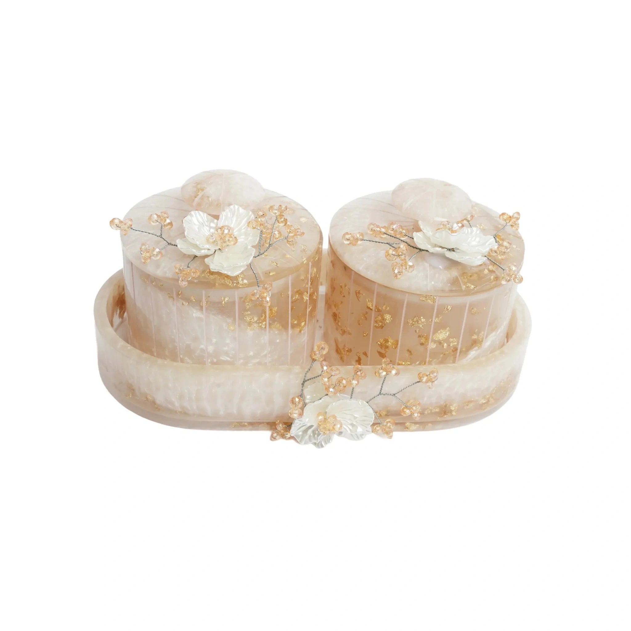 Resin Decorative – Airtight Storage dry Fruit, Snack Organizer, Modern Home Decor Gift
