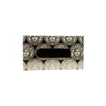 Wooden Golden & Black Art Digital Printed Tissue Paper Box