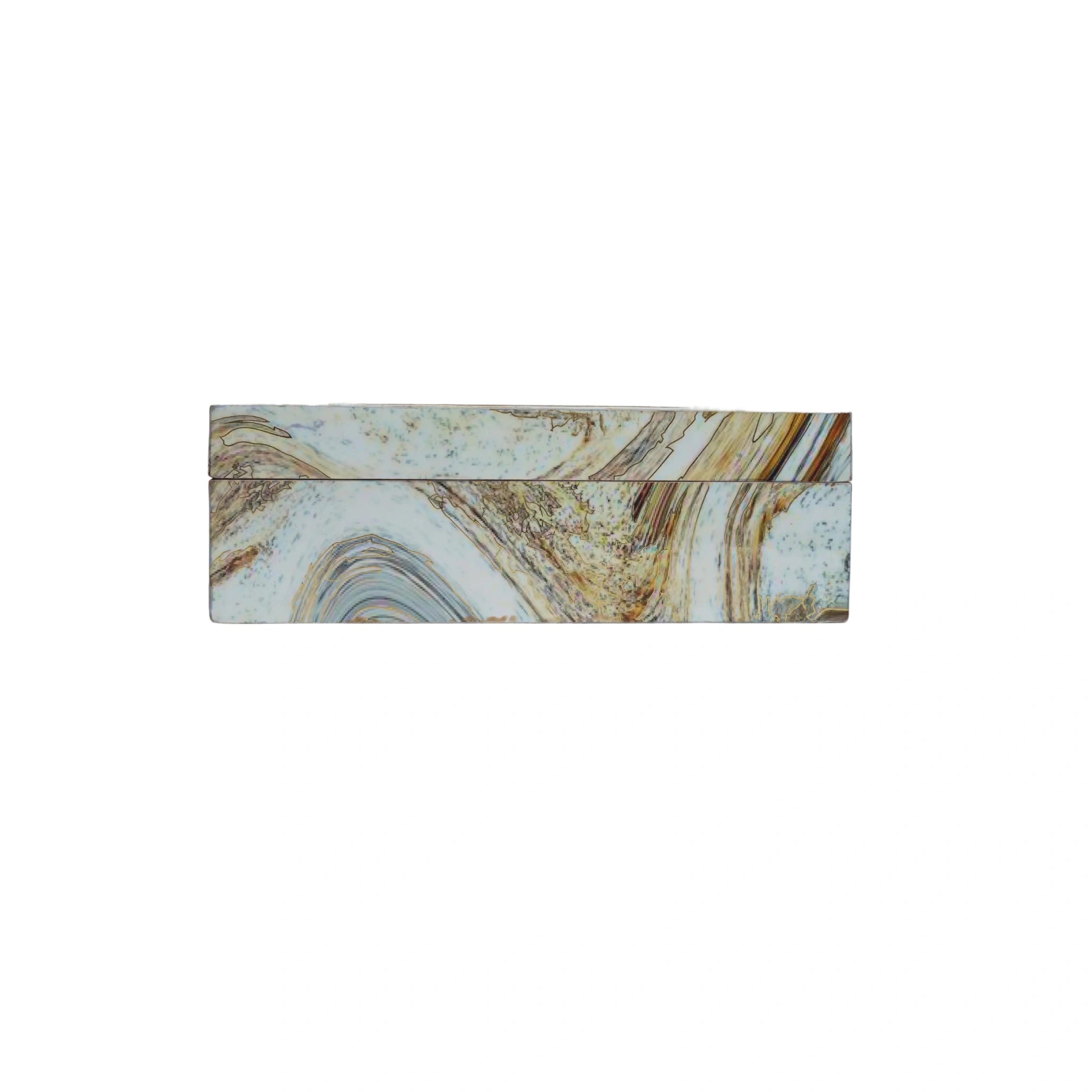 Wooden Italian Marble Serving Trey of 3+ Tissue Paper Box +Weight Tisssue Holder